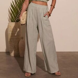 Seas the Day Striped Wide Leg Pants